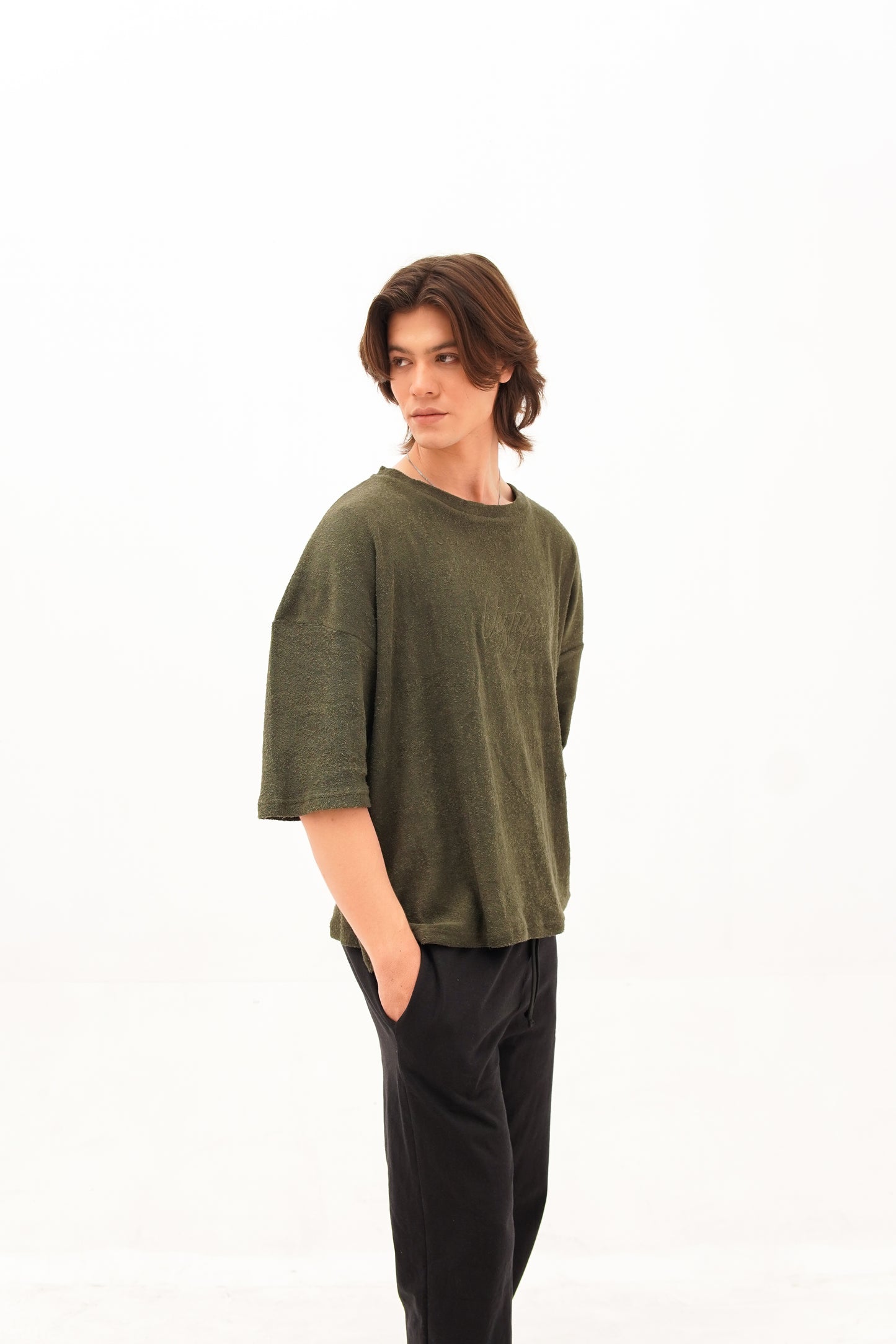 Signature Drop Shoulder Tee