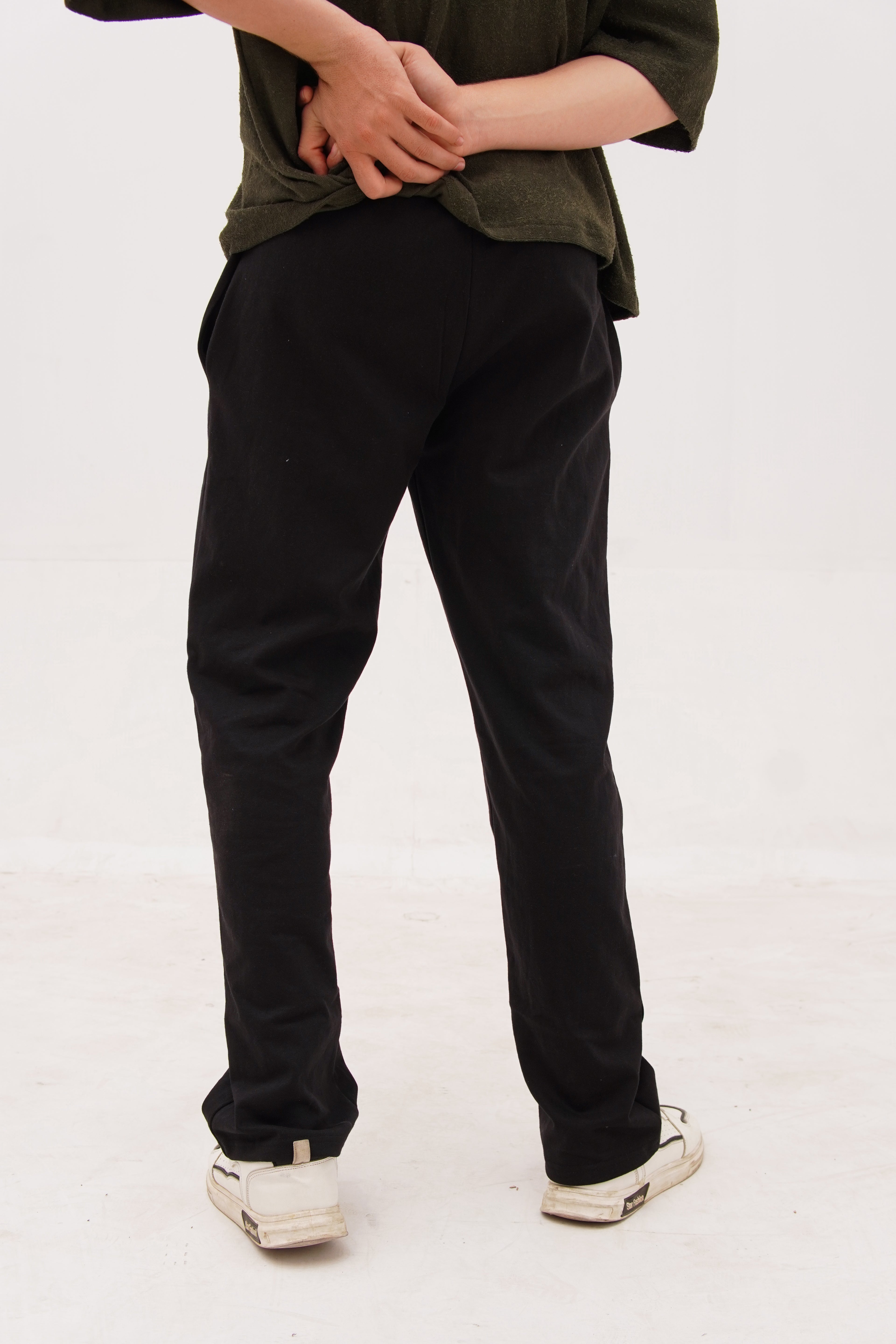 Straight Cotton Pant