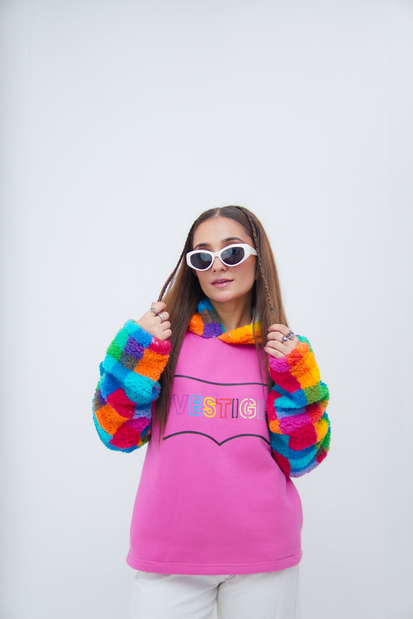 RAINBOW BURST HOODIE