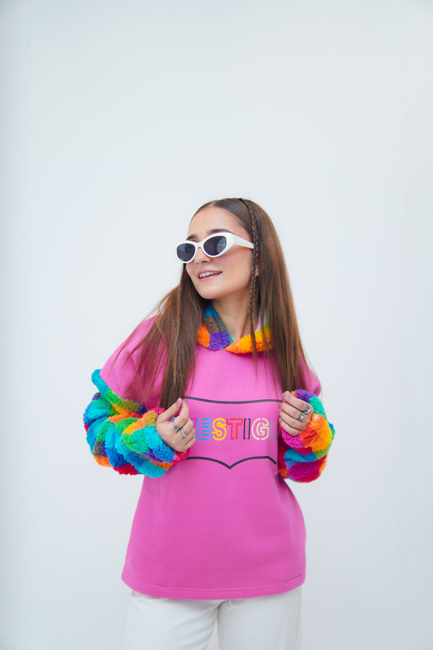 RAINBOW BURST HOODIE