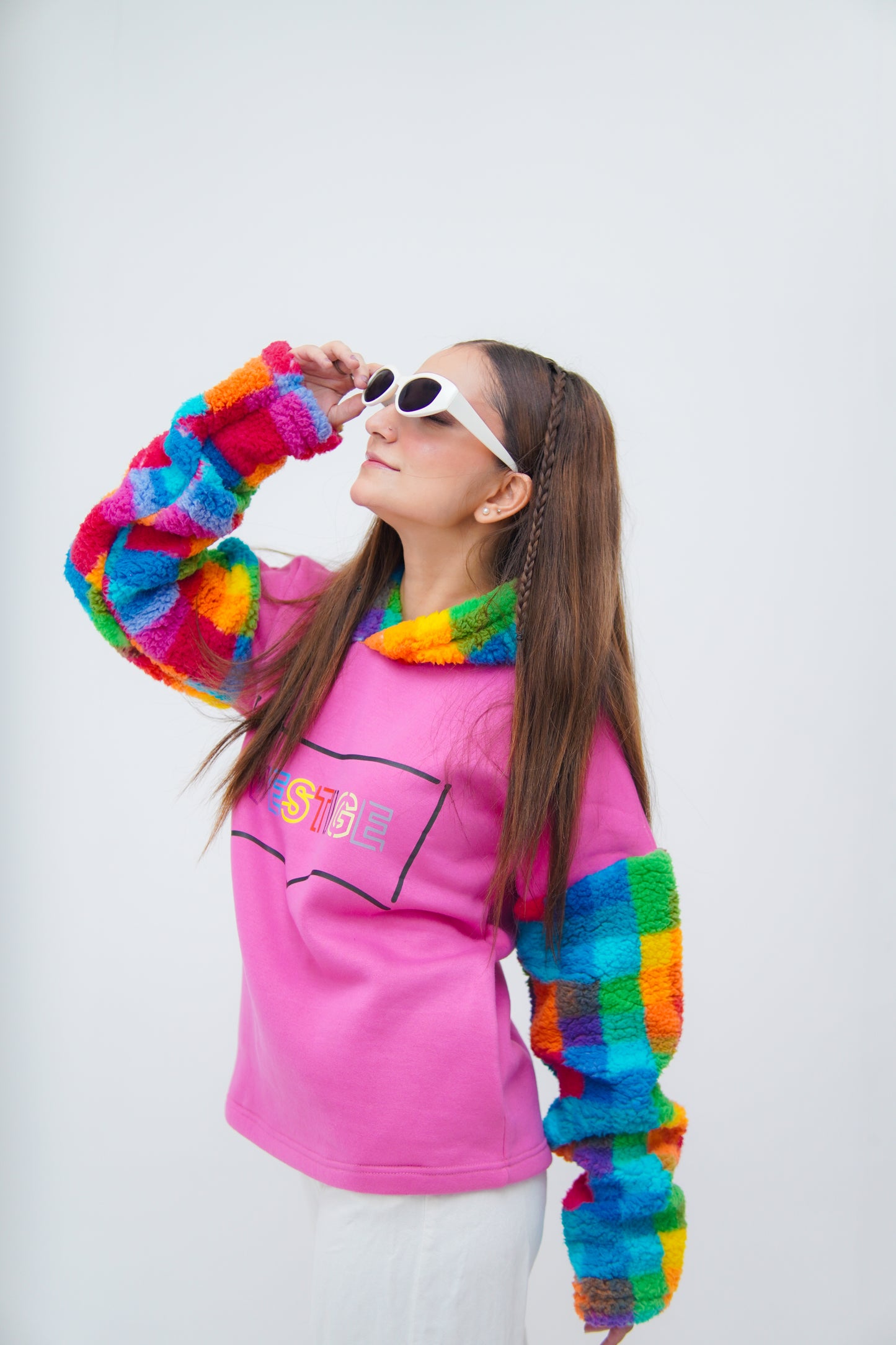 RAINBOW BURST HOODIE