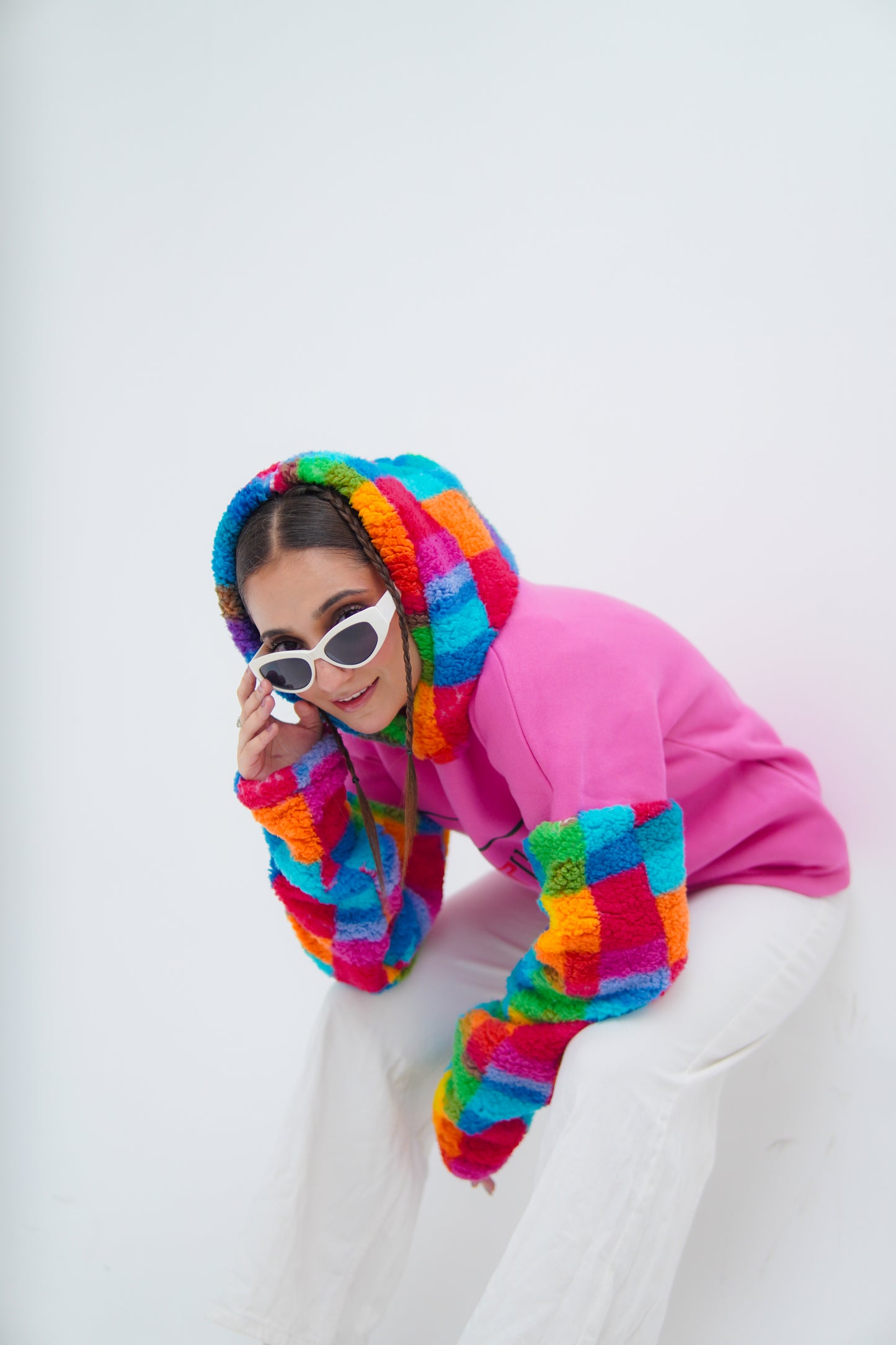 RAINBOW BURST HOODIE