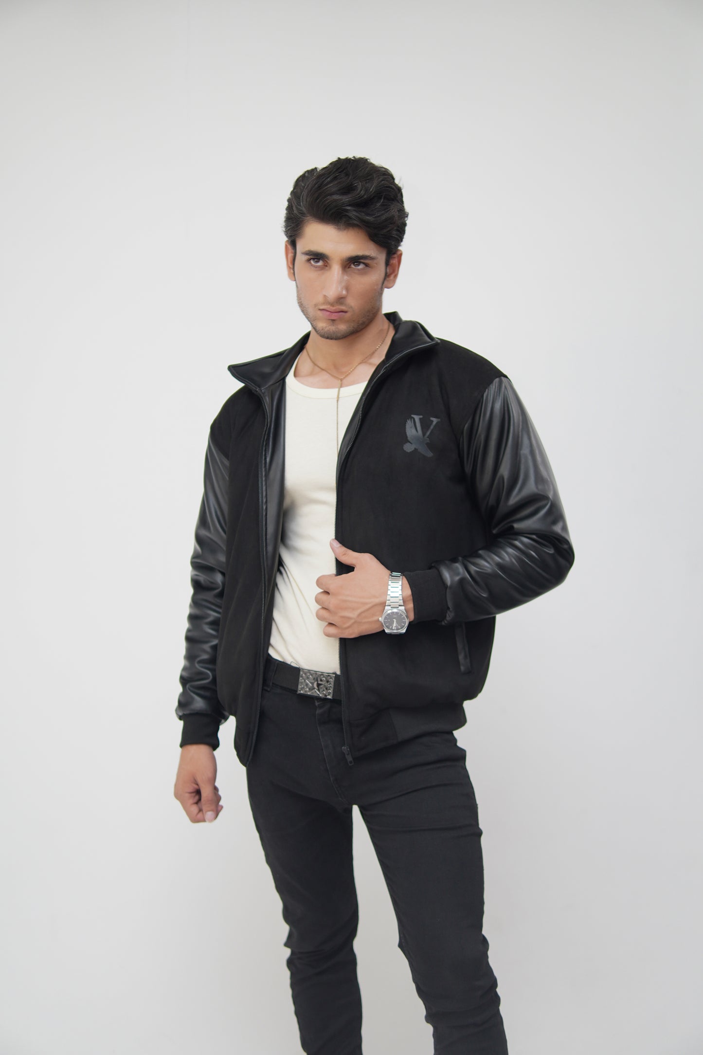 Varsity Leather Jacket