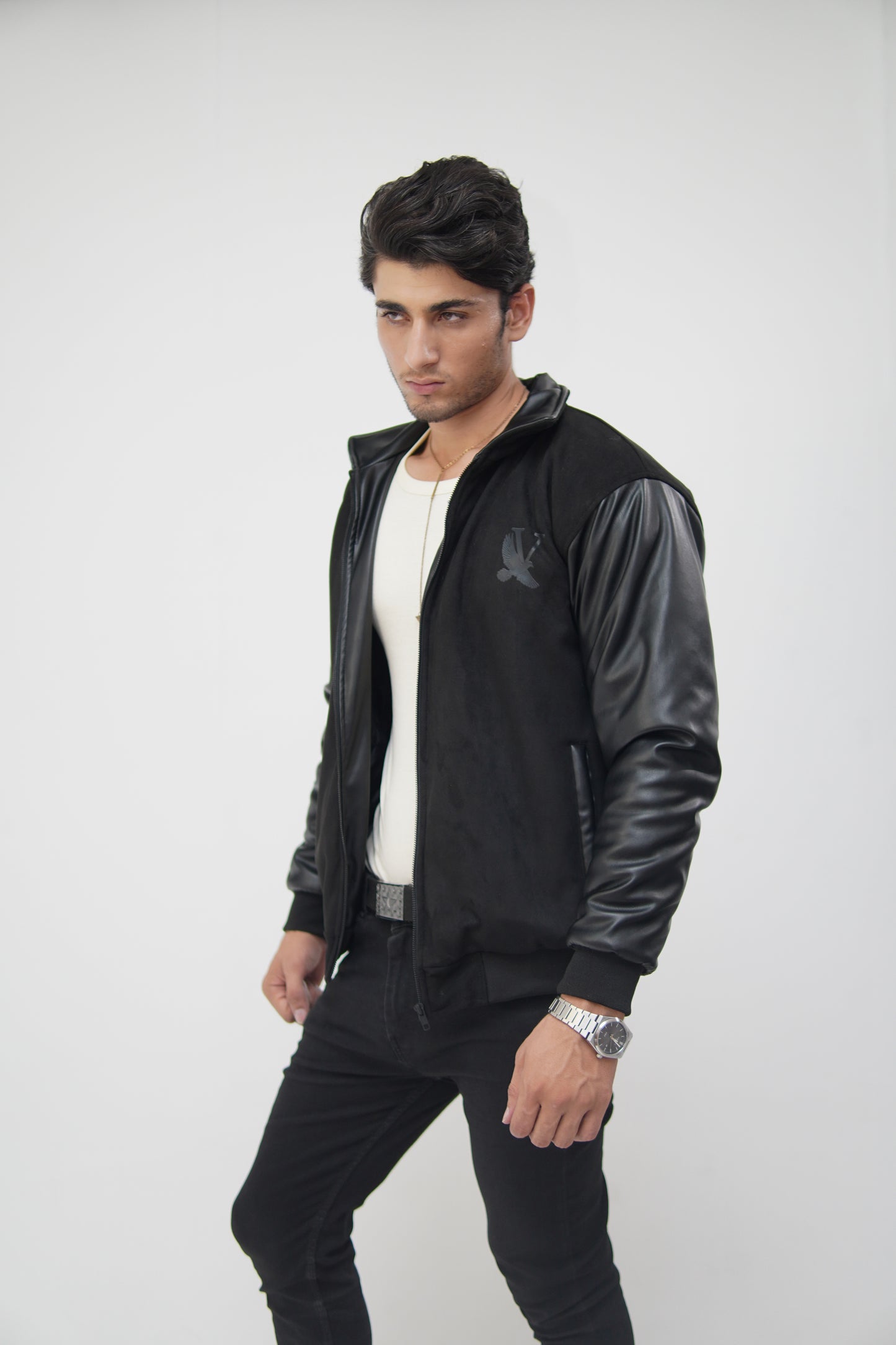 Varsity Leather Jacket