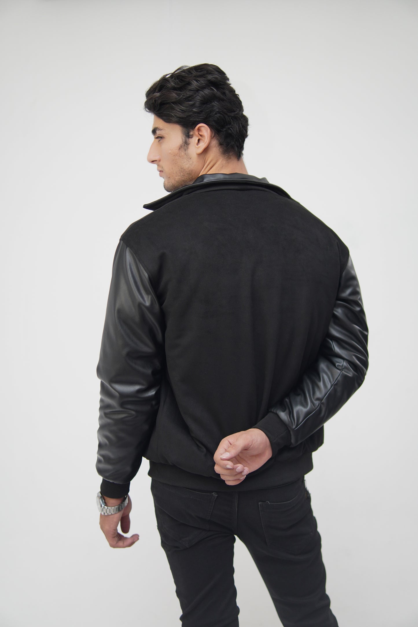 Varsity Leather Jacket