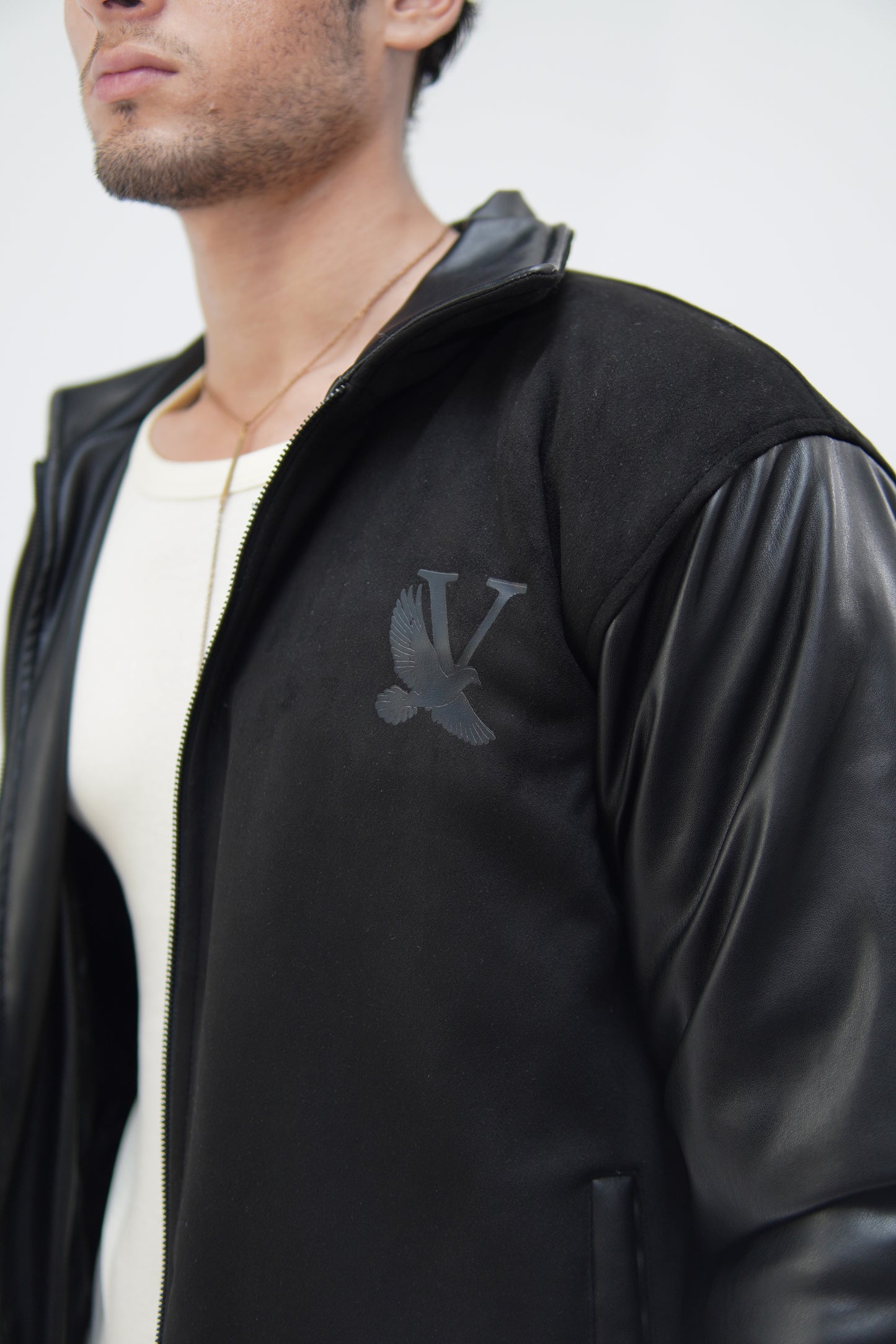 Varsity Leather Jacket