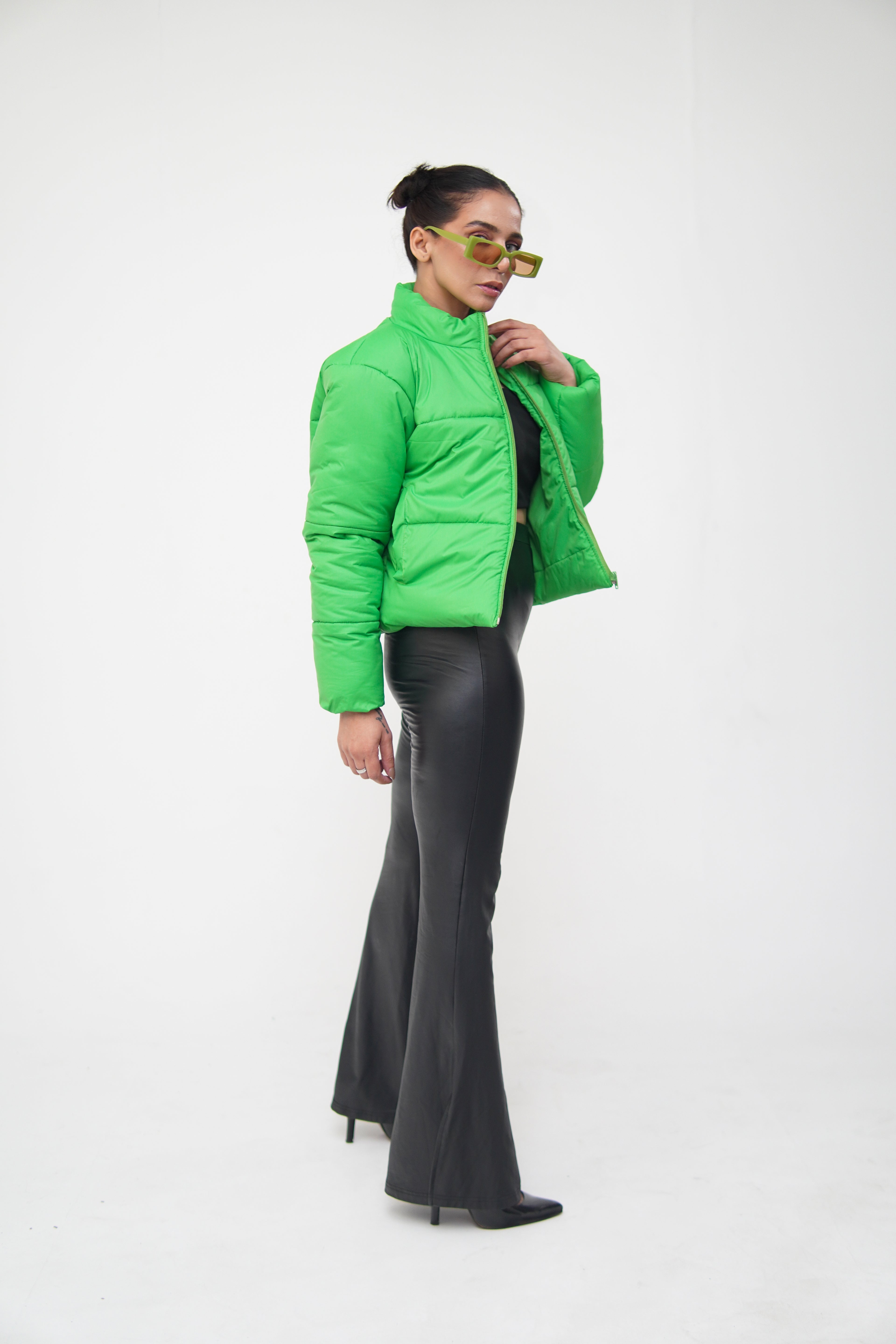 Cropped Puffer Jacket