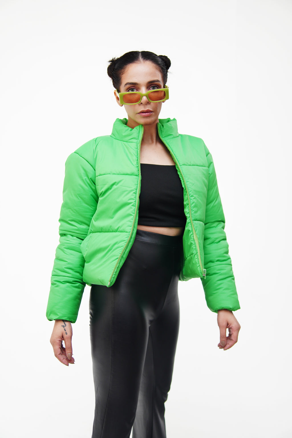 Cropped Puffer Jacket