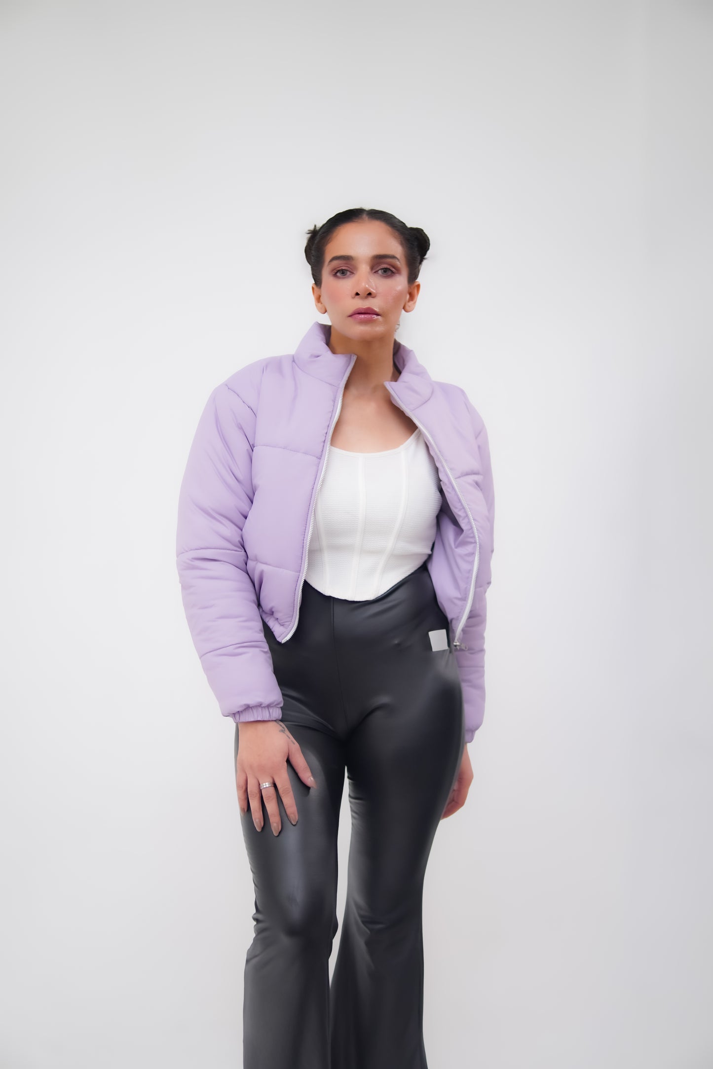 Cropped Puffer Jacket