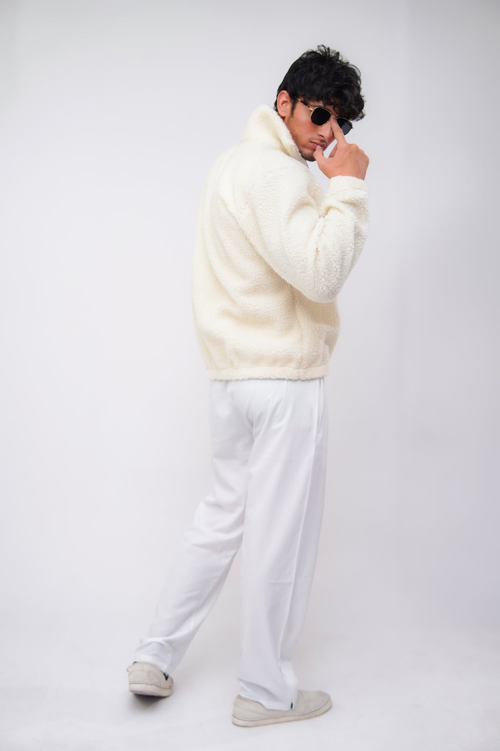 Snow Bear Zip Top
