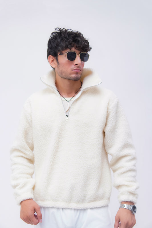 Snow Bear Zip Top