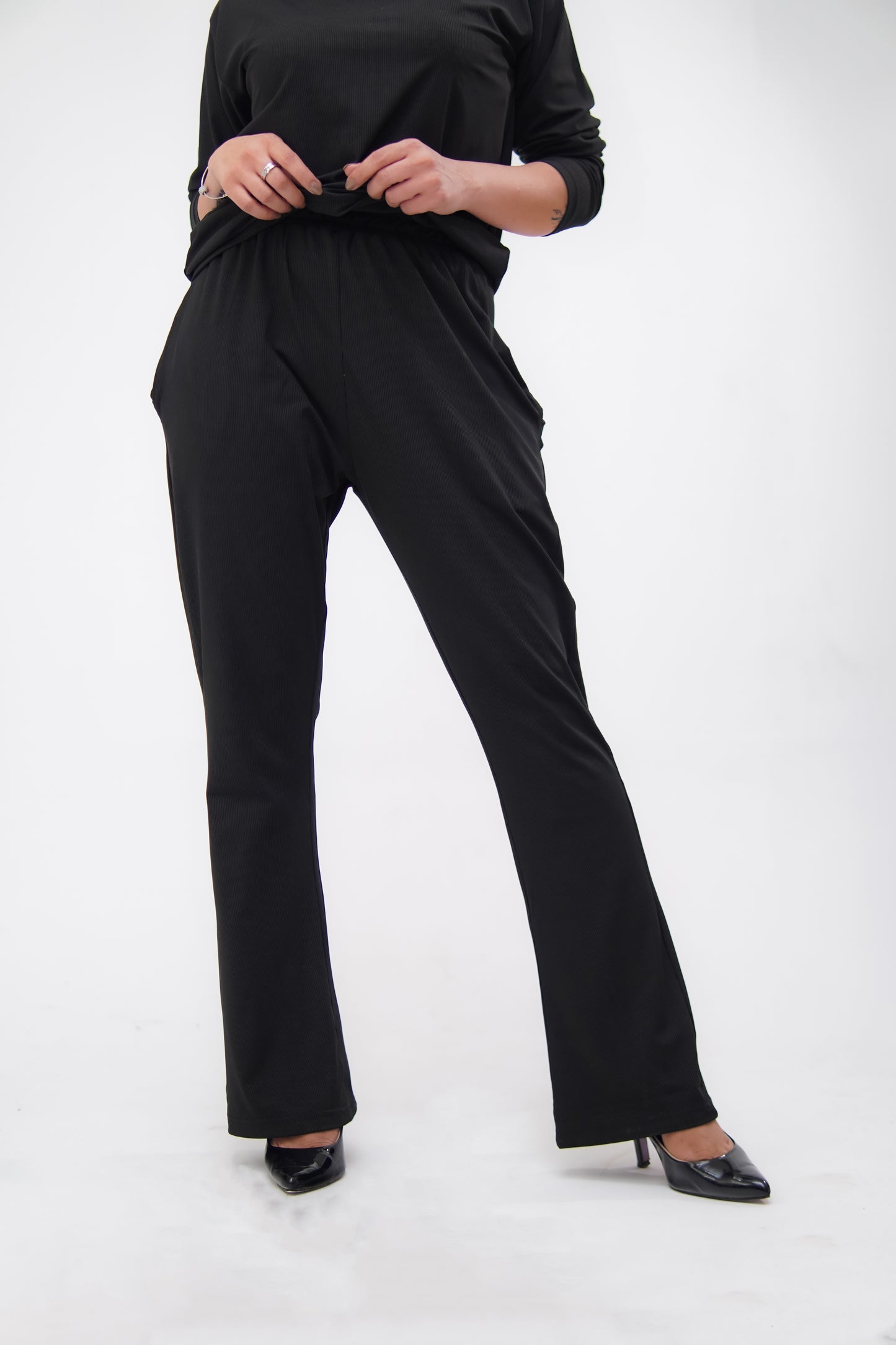 COMFY BELL BOTTOM TROUSER